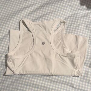 lululemon athletica Light Gray Sports Bra